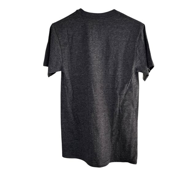 Johnny Cash charcoal heather grey short sleeve band tee size small - Picture 2 of 6